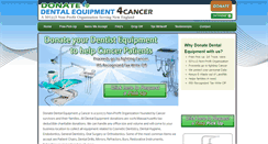 Desktop Screenshot of donatedentalequipment.org